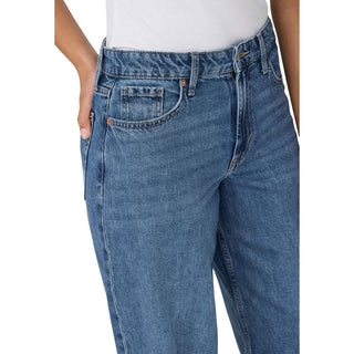 Blue Cotton Relaxed Fit Jeans