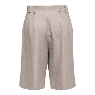Gray Recycled Polyester Bermuda Shorts