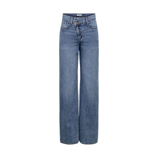Blue Cotton Relaxed Fit Jeans
