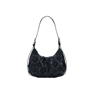 Black Cotton Handbag