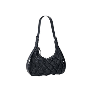 Black Cotton Handbag