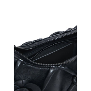 Black Cotton Handbag