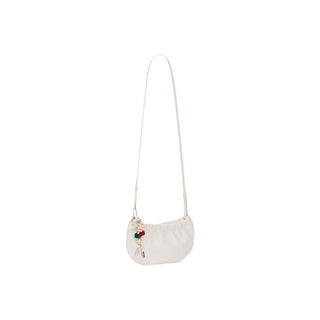 Beige Polyester Handbag