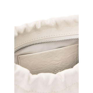 Beige Polyester Handbag