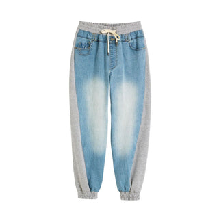 Light Blue Cotton Mom Jeans