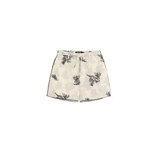 Beige Cotton Shorts