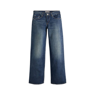 Blue Cotton Mom Jeans