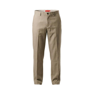 Beige Polyester Skinny Pants
