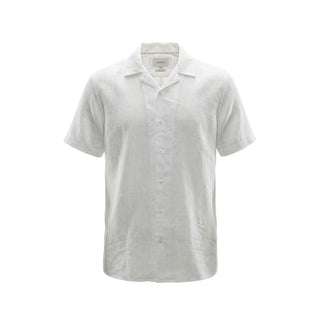 White Linen Shortsleeve Shirt