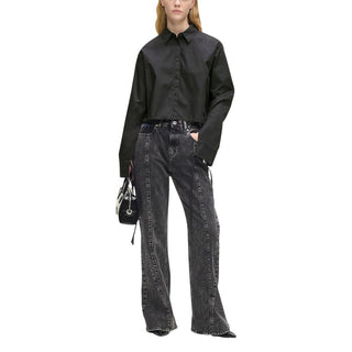Black Organic Cotton Blouse