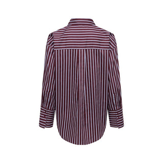 Bordeaux Cotton Blouse