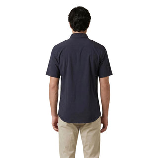 Blue Polyamide Shortsleeve Shirt