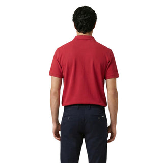 Red Cotton Polo Shirt