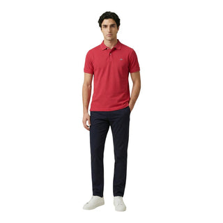 Red Cotton Polo Shirt