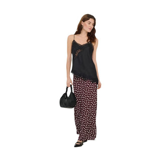 Black Polyester Tank Tops