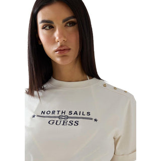 Cream Cotton T-Shirt