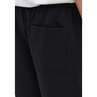 Black Recycled Polyester Bermuda Shorts