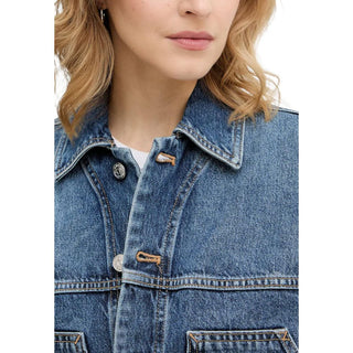 Blue Cotton Denim Jacket