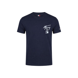 Blue Recycled Cotton T-Shirt