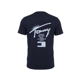 Blue Recycled Cotton T-Shirt