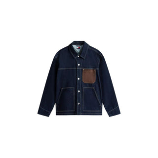 Blue Recycled Cotton Denim Jacket