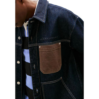 Blue Recycled Cotton Denim Jacket
