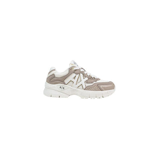 Brown Polyamide Athletic Sneakers
