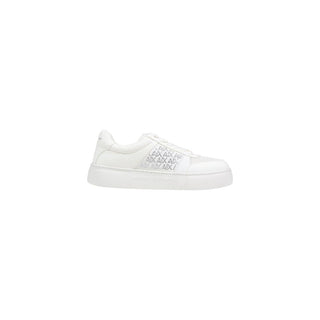 White Polyamide Athletic Sneakers