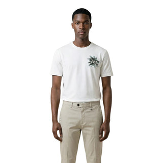 Beige Cotton T-Shirt