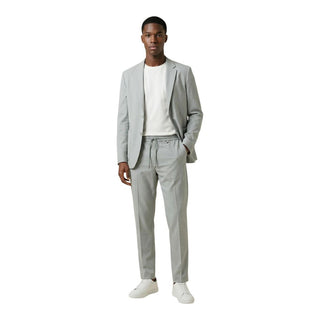 Bicolor Polyester Blazer