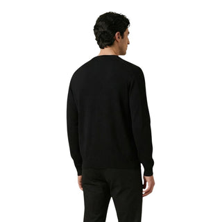 Black Cotton Sweatshirt