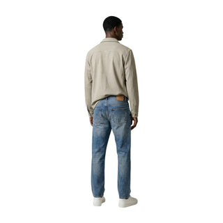Beige Polyester Full-Length Jacket