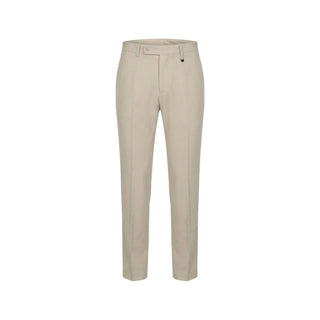 Beige Lyocell Dress Pants