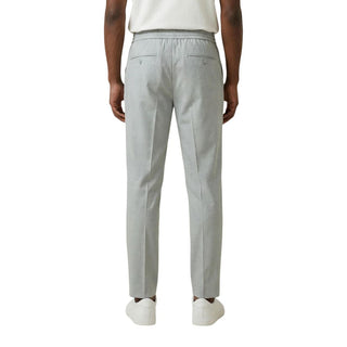 Bicolor Polyester Dress Pants