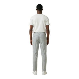 Bicolor Polyester Dress Pants