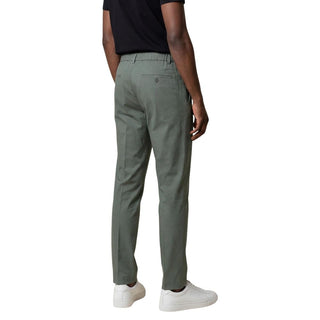 Green Lyocell Casual Pants