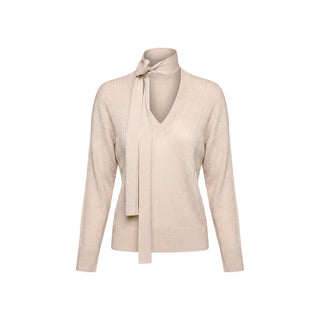 Gold Viscose Sweatshirt