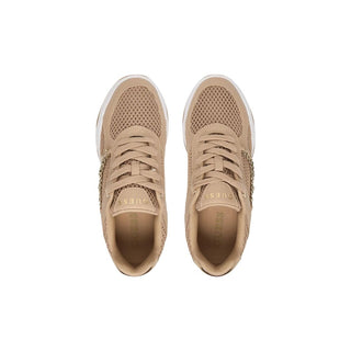 Beige Polyethylene Chunky Sneakers