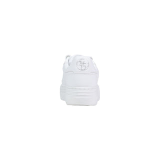 Beige Polyethylene Low Top Sneakers