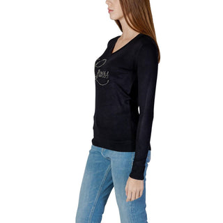 Black Viscose Sweatshirt
