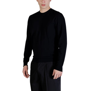 Black Viscose Sweatshirt