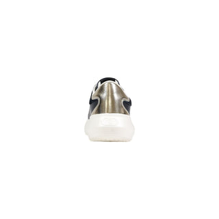 Bicolor Polyethylene Low Top Sneakers