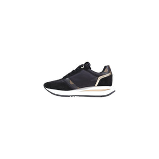 Bicolor Polyester Athletic Sneakers