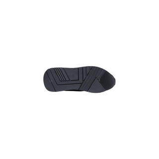 Bicolor Polyester Athletic Sneakers