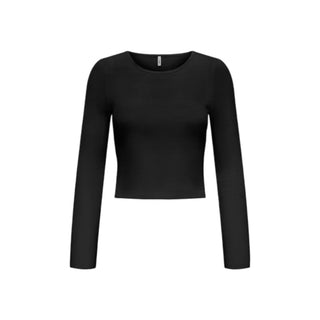 Black Viscose Sweatshirt