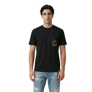 Black Cotton T-Shirt