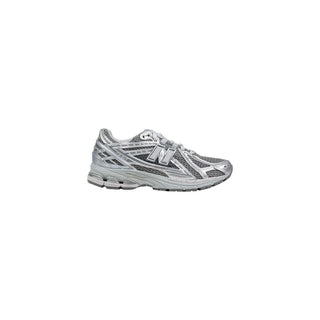 Silver Synthetic Athletic Sneakers