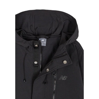 Black Nylon Shell Jacket