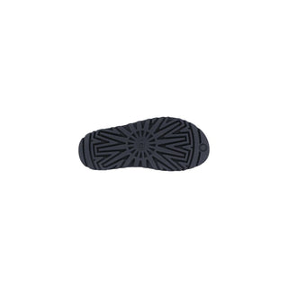 Black Polyethylene Flat Sandals