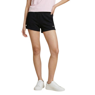 Black Recycled Cotton Short And Mini Shorts
